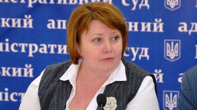 Судья ВСУ Валентина Симоненко